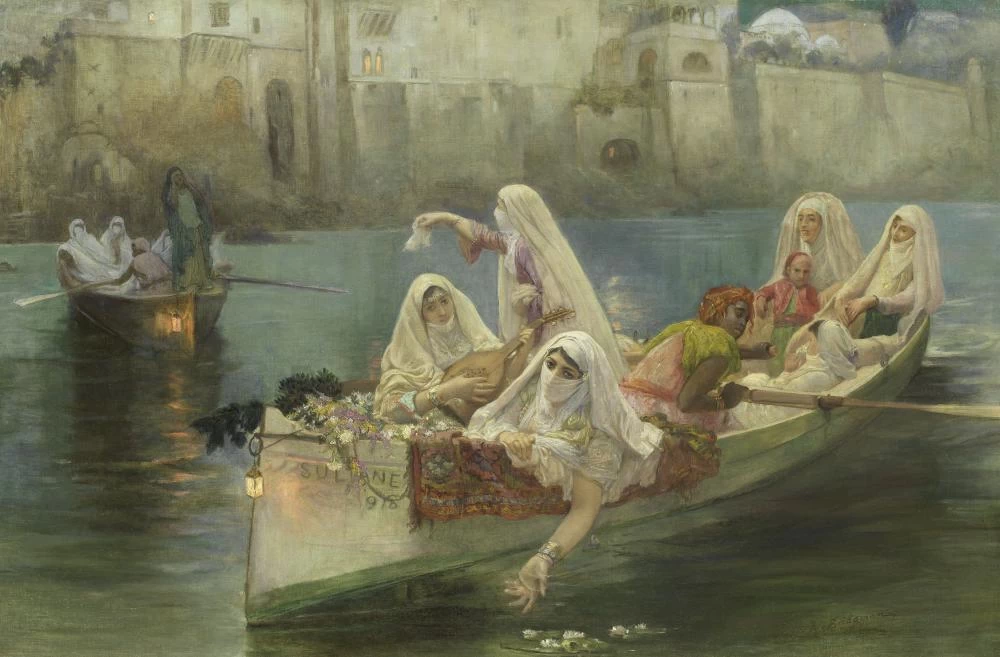 Ritorno dal festival, Algeri